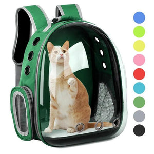 Cat Carrier Bag Transport Backpack for Travel Pet Portable Breathable Dog