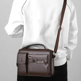 Wear-resistant Crossbody Bag with Pockets Lightweight Messenger Bag