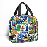 Rainbow Insulation picnic bag Student portable lunch bag