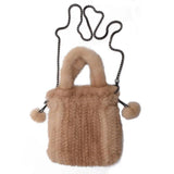 Bobblefur Metal Chain Handbag Accessories