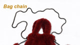 Bobblefur Metal Chain Handbag Accessories