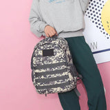 Large Capacity Camo Tactical Backpack for Men Outdoor Travel Hiking Camping