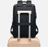 8008 Men's Business Travel Backpack Waterproof Oxford 36-55L Computer Bags