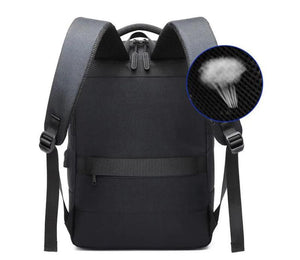 8008 Men's Business Travel Backpack Waterproof Oxford 36-55L Computer Bags