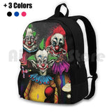 Killer Klowns Backpack Waterproof Camping Travel