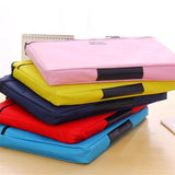 Canvas A4 Office Bag Multi-layer Briefcase
