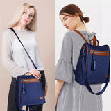 Large Anti-theft Waterproof Backpack Unisex Casual Bag