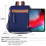 Large Anti-theft Waterproof Backpack Unisex Casual Bag