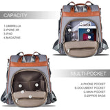 Large Anti-theft Waterproof Backpack Unisex Casual Bag