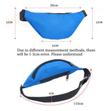 Waterproof Sports Chest Pack Fanny Pack Waist Bag