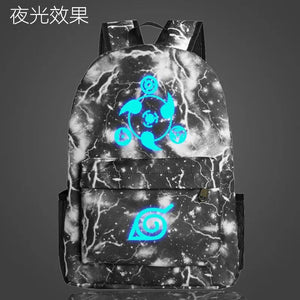 Anime Itachi Sharingan Backpack for Teens, Galaxy School Bags