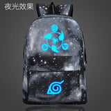 Anime Itachi Sharingan Backpack for Teens, Galaxy School Bags