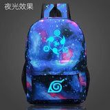 Anime Itachi Sharingan Backpack for Teens, Galaxy School Bags