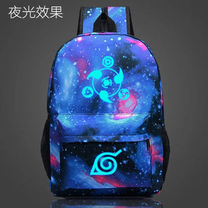Anime Itachi Sharingan Backpack for Teens, Galaxy School Bags