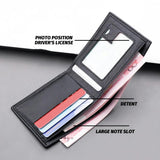 Men's Slim Money Clip Wallet with Zipper Inside - Portable for Dating Tote Bag