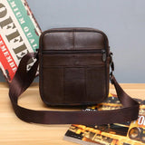 Leather Crossbody Men Messenger Bag Hot Male Small Man Shoulder Bags