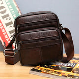 Leather Crossbody Men Messenger Bag Hot Male Small Man Shoulder Bags