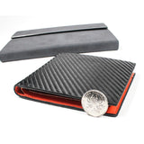 Carbon Fiber Money Clip Wallet for Men
