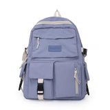 Large Canvas Backpack Light Travel Bag