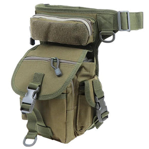 Nylon/Oxford Waist Thigh Drop Leg Bag for Motorcycle Riding