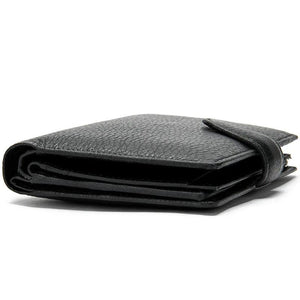 MAHEU High Leather Slim Wallet For Man Soft Cowskin Short Pocket Purse