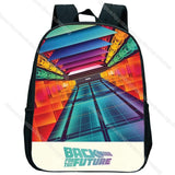 Kids Back to the Future Mini Backpack Baby Boys Girls Kindergarten Rucksack