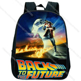 Kids Back to the Future Mini Backpack Baby Boys Girls Kindergarten Rucksack