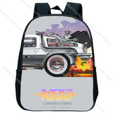 Kids Back to the Future Mini Backpack Baby Boys Girls Kindergarten Rucksack