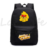 Kids Mikecrack Backpack Cartoon Bookbag Student School Bags