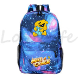 Kids Mikecrack Backpack Cartoon Bookbag Student School Bags