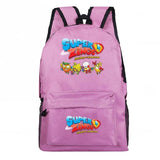 Hot Students Cartoon Game Zings Backpack Teens Superzings Bookbag Unisex Anime