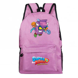 Hot Students Cartoon Game Zings Backpack Teens Superzings Bookbag Unisex Anime