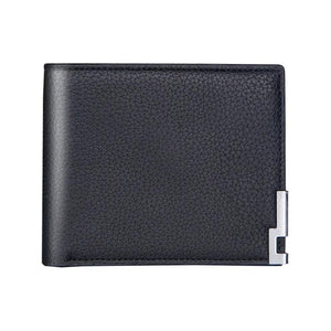 Youth Men Wallet Short Ultra-thin Pu Leather Money Coins Pack Purse