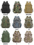 Military Camping Backpack 900D Oxford Cloth Waterproof Sports Bag