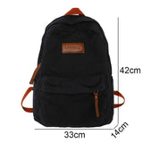Men Women Laptop Bags Ladies Canvas School Backpack Boy Girl Travel Student Bag