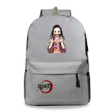 Anime Demon Slayer Backpack Boys Girls Kamado Nezuko School Bag Students