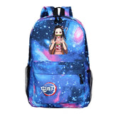 Anime Demon Slayer Backpack Boys Girls Kamado Nezuko School Bag Students