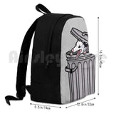 Opossum Trash Cat Outdoor Hiking Backpack