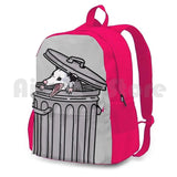 Opossum Trash Cat Outdoor Hiking Backpack