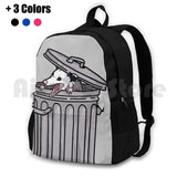 Opossum Trash Cat Outdoor Hiking Backpack