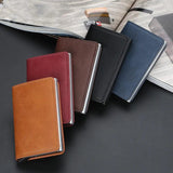 RFID Safe Smart Wallet Anti-theft Holder Small PU Leather Purse