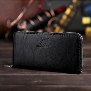 Famous Man Clutch Wallets Male Billfold Money Purse Portfel