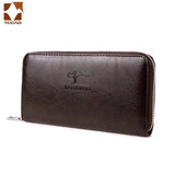Famous Man Clutch Wallets Male Billfold Money Purse Portfel