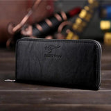 Famous Man Clutch Wallets Male Billfold Money Purse Portfel