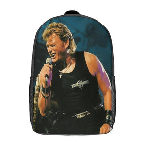 Johnny And Hallyday Mort 17 Inch Shoulder Backpack