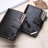 Men's Short Casual Wallet Western Style Multi-function Money Bag
