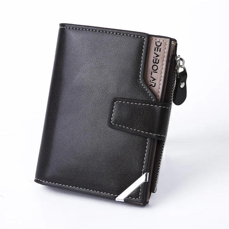 Men's Short Casual Wallet Western Style Multi-function Money Bag
