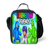Rainbow Insulated Lunch Bag Large Capacity Portable Lunch Box