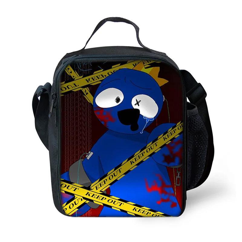 Rainbow Insulated Lunch Bag Large Capacity Portable Lunch Box