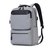 Waterproof Oxford Backpack with USB Port for Laptops